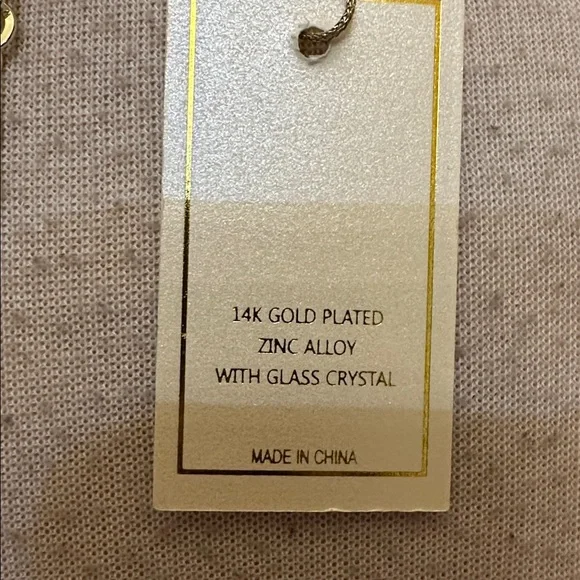 “eye candy” Gold-Tone Panther Choker Necklace w/ rhinestones & Gn. Crystal Eyes - Picture 3 of 4